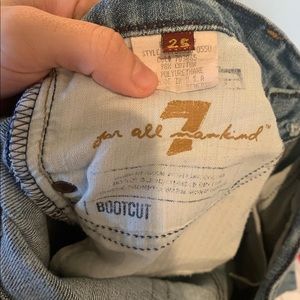 7 for all mankind bootcut jeans